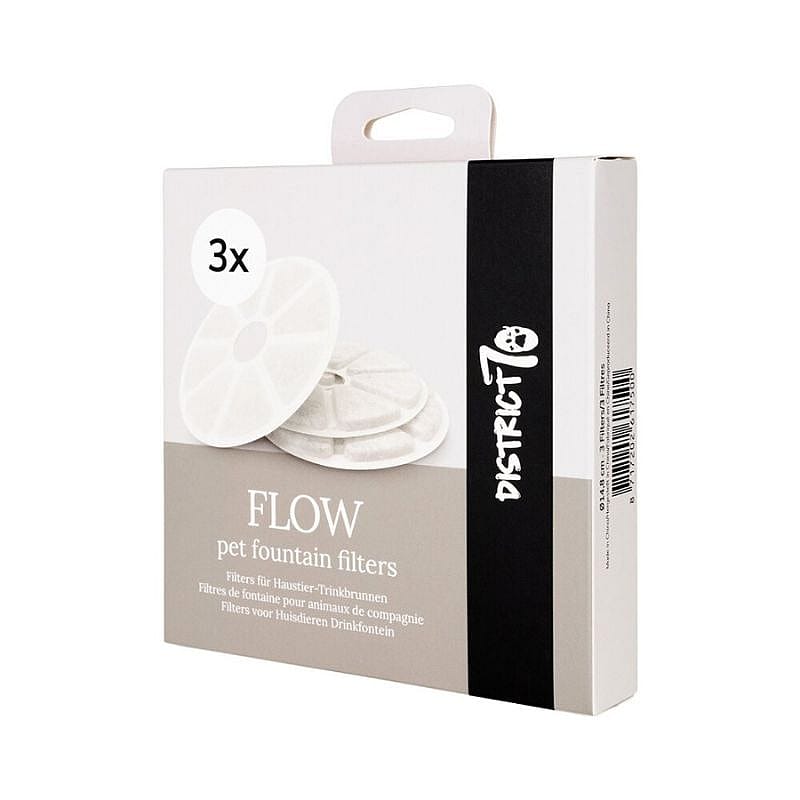District 70 FLOW Koolstoffilters - 3 stuks | 15777
