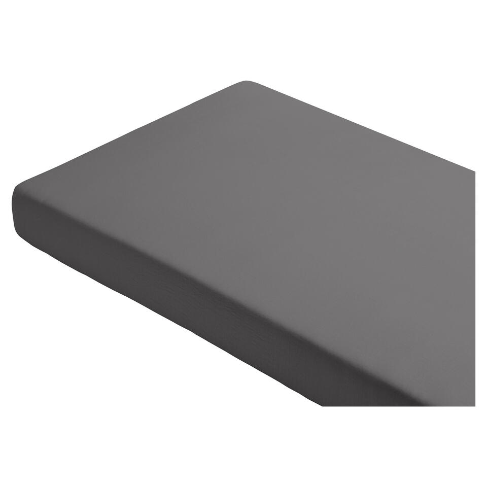 Hoeslaken Jersey Antraciet 200x160 cm