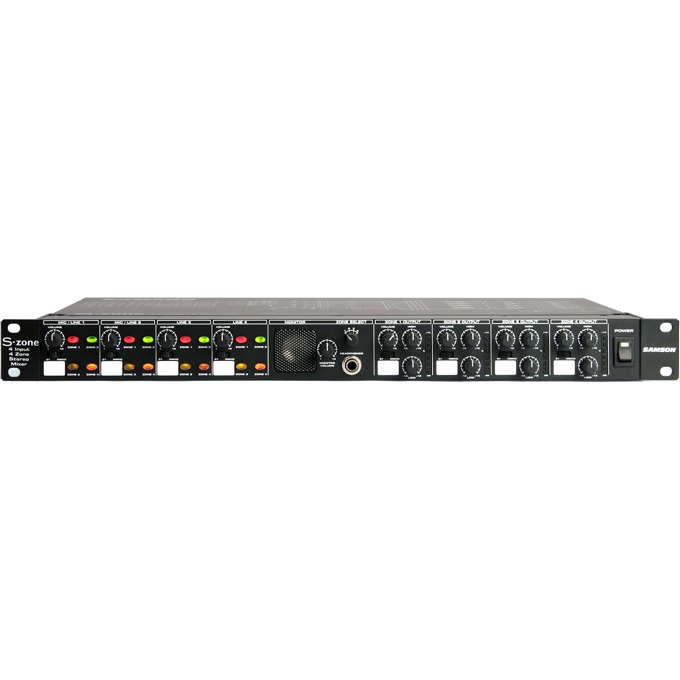 Samson S-Zone 4 kanaals zone mixer