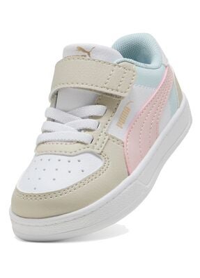 Puma Caven 2.0 Block AC+ Infant Sneakers, Desert Dust/Mauve Mist/White