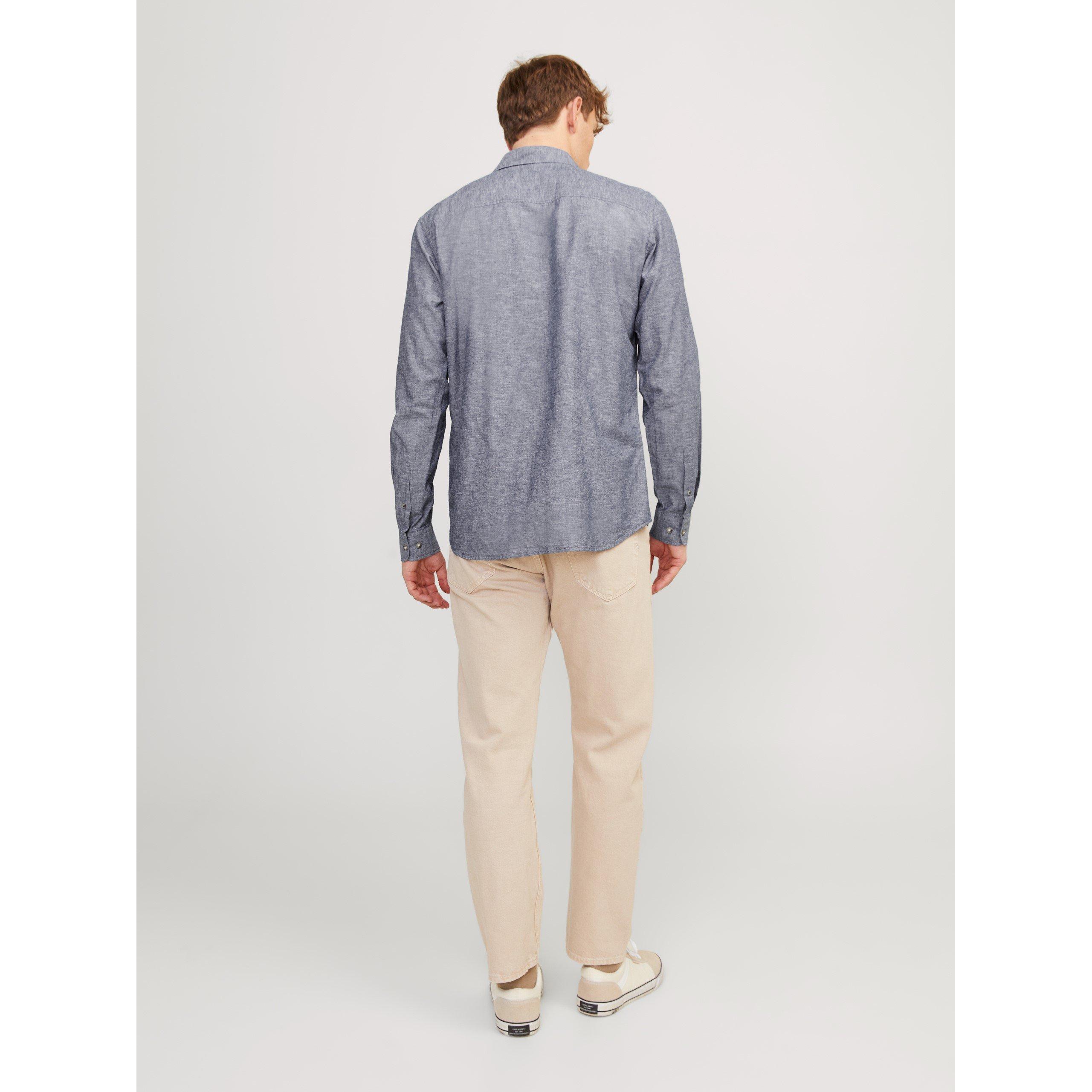 Jack and Jones JW Long Sleeve Linen Shirt