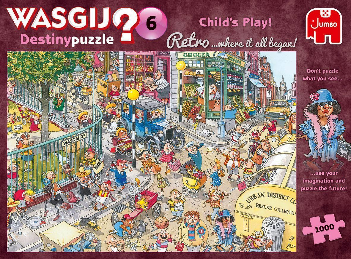 Wasgij Retro Destiny 6 - Kinderspiel!