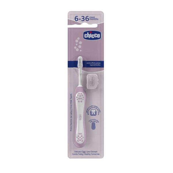Chicco Escova de Dentes 6-36 Meses Lilás