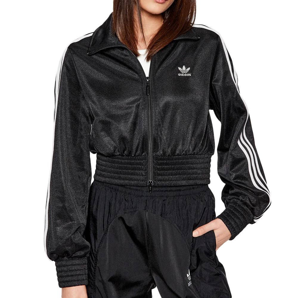 Adidas Veste de survêtement Noir Femme Adidas Track Top
