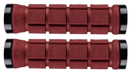 Paire de Grips Lizard Skins Northshore Lock-On Rouge