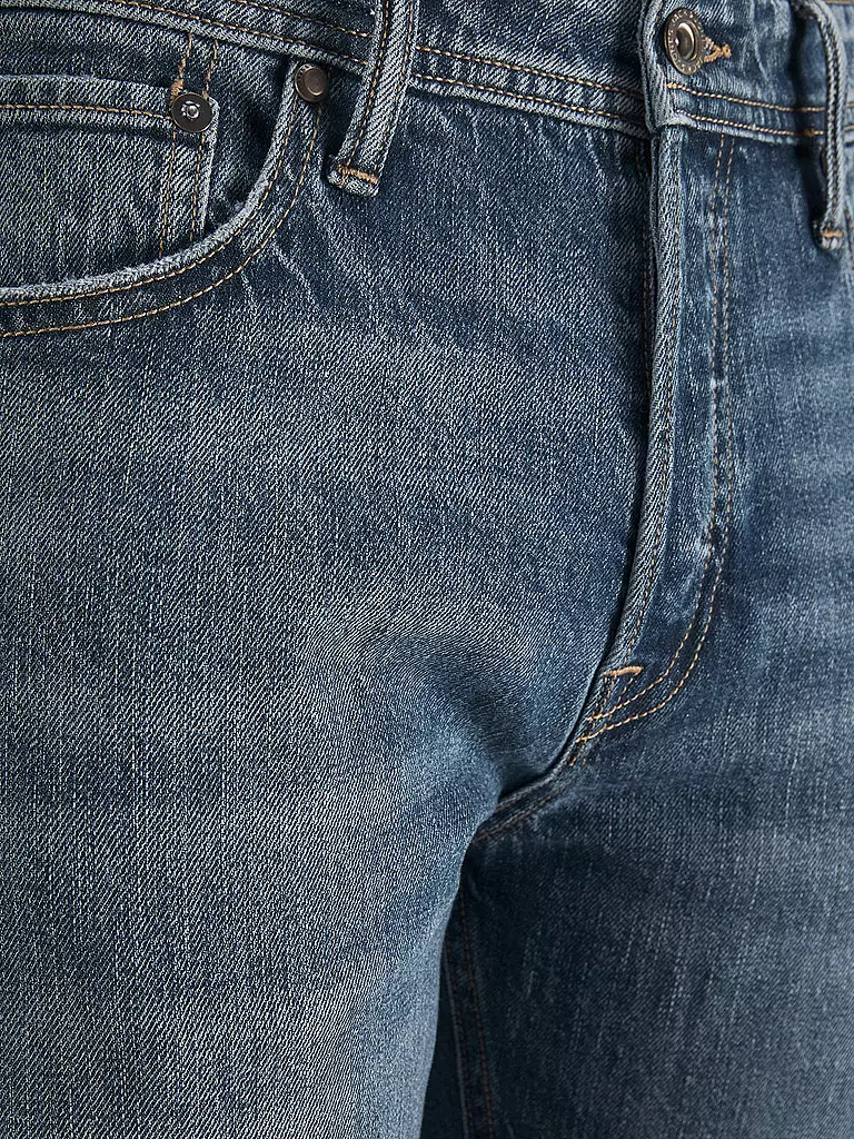 JACK & JONES Jeans Loose Fit JJCHRIS blau