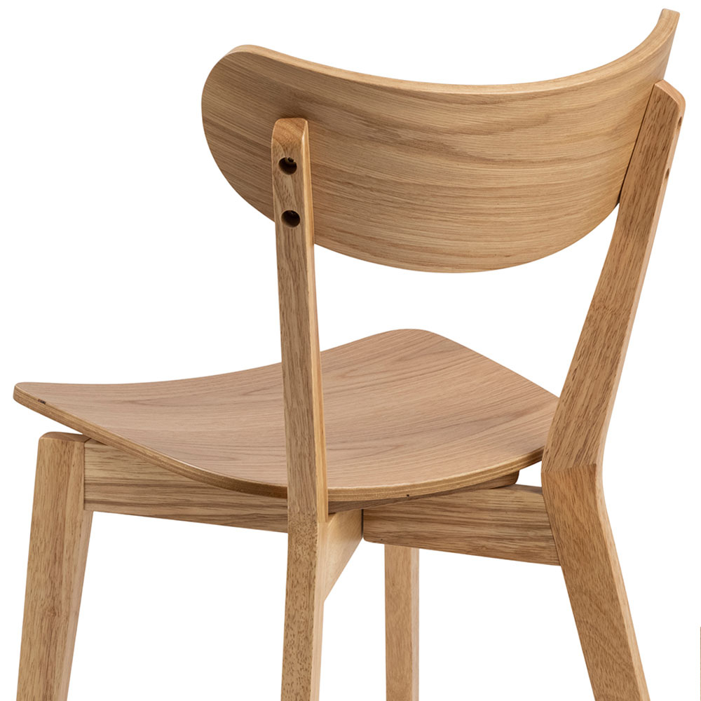 Houten eetkamerstoel Jade Naturel