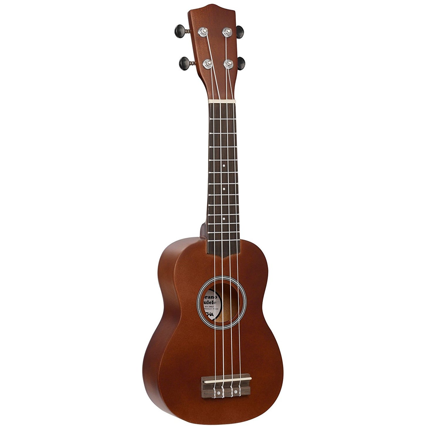 Cascha EH 3953 sopraan ukelele met tas en plectra