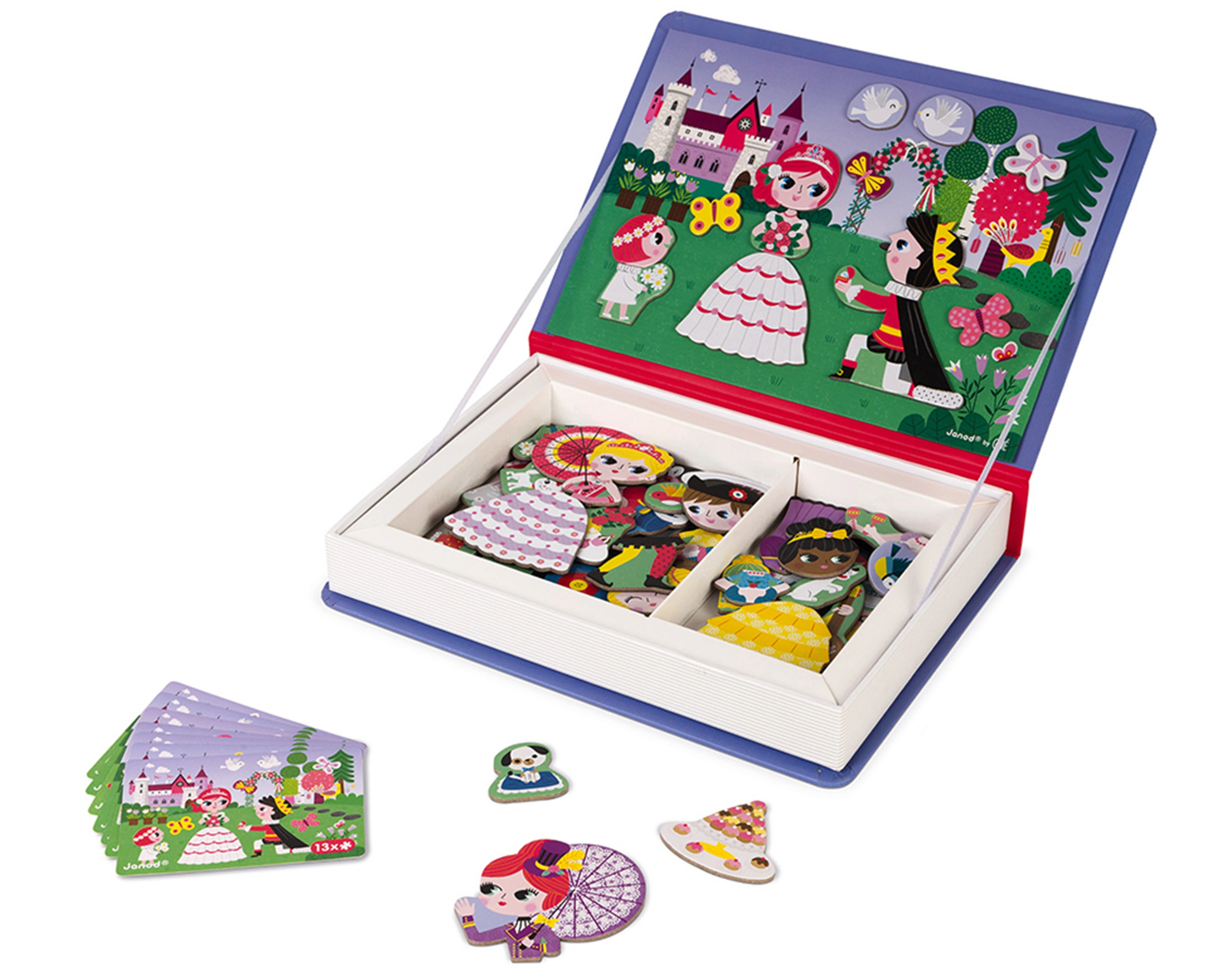 Magnetbuch PRINZESSIN 62-teilig