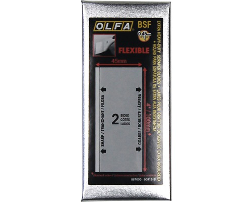 Olfa vervangende schraperbladen BSF-6B 100 mm