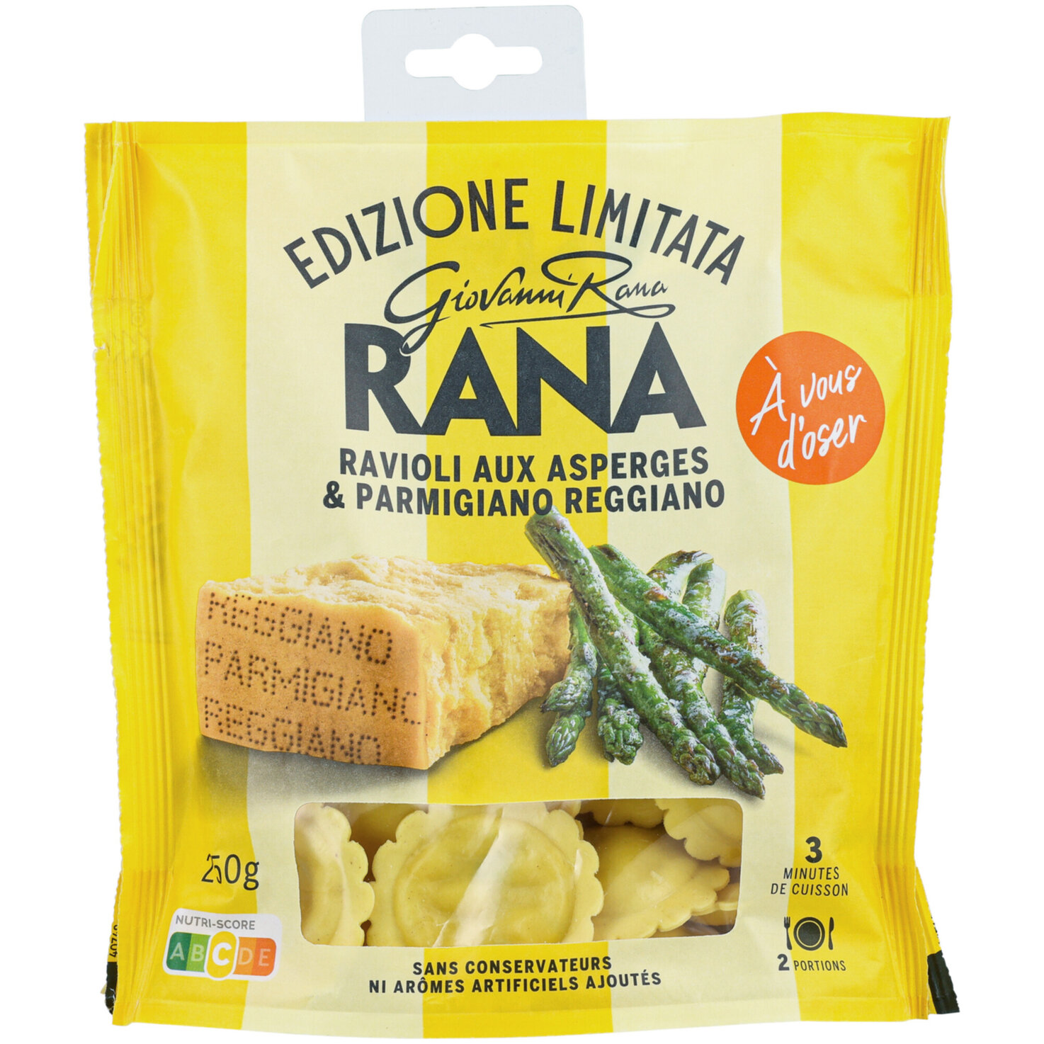 Rana Ravioli Asparagi Parmigiano