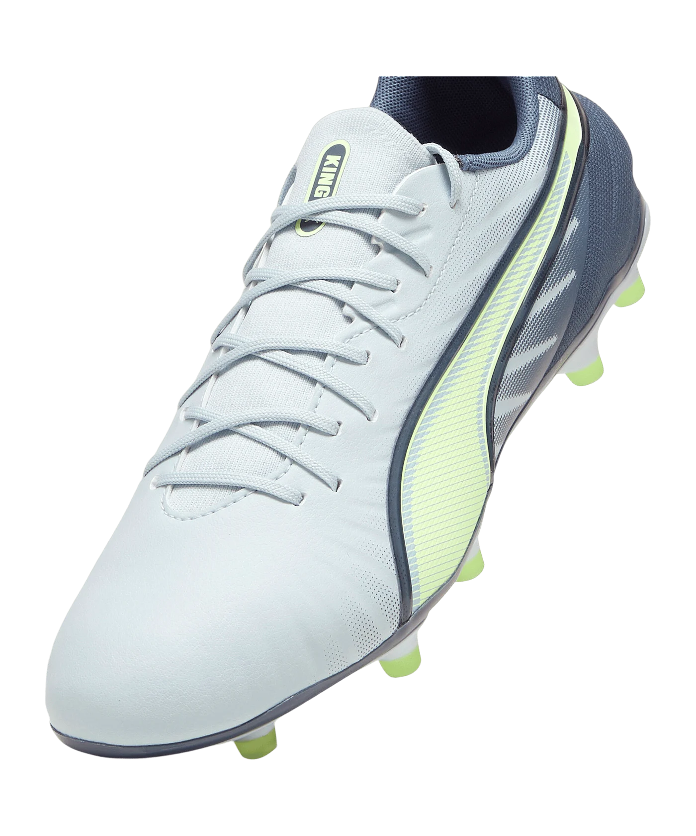 PUMA KING Match FG/AG Lights Out Blau Grün F03