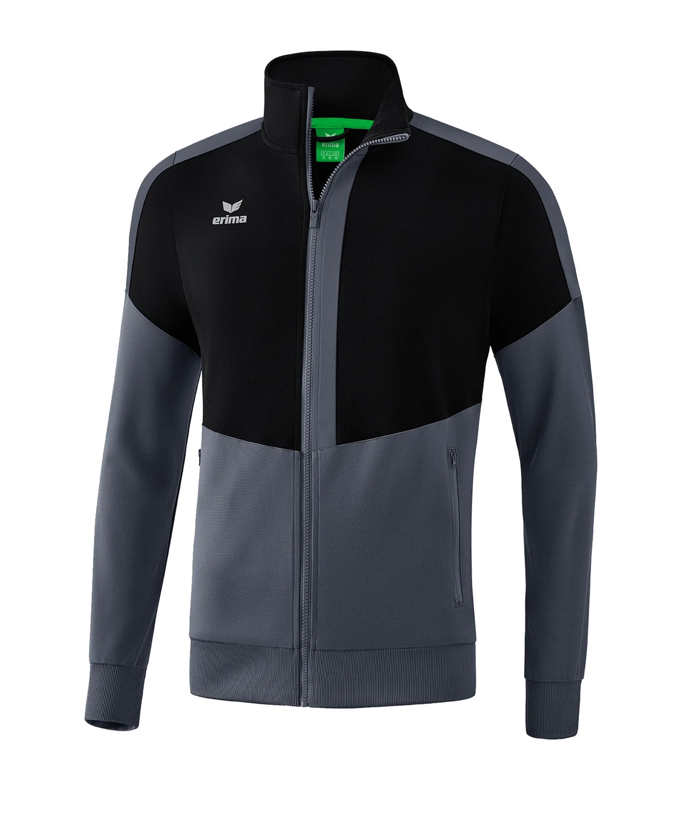 Erima Squad Trainingsjacke Schwarz Grau