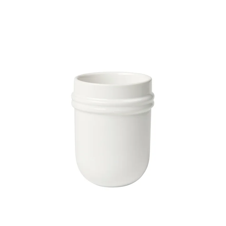 Broste Copenhagen - Stevns Becher 400 ml, kalkweiss