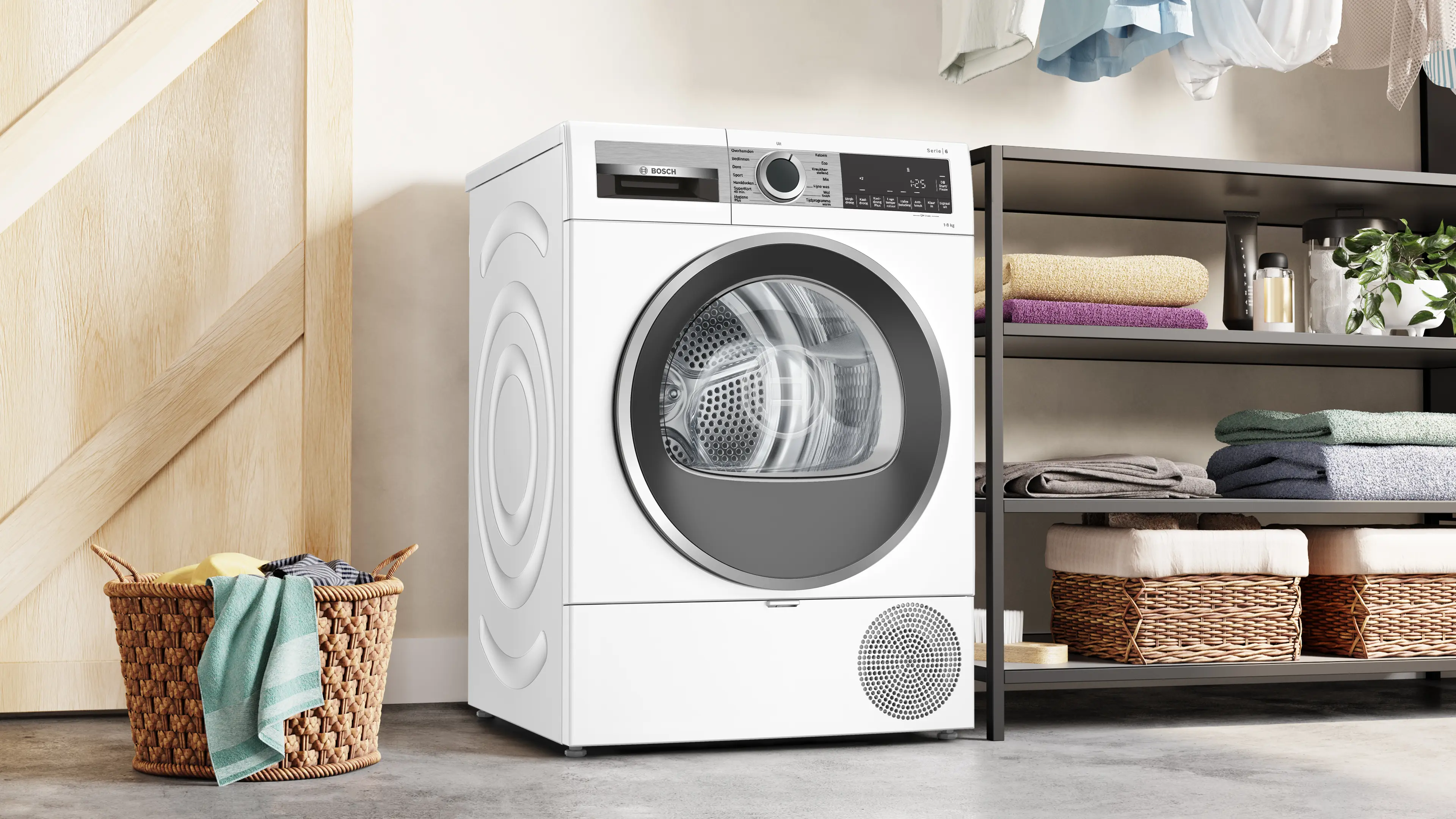 Serie 6 Warmtepompdroger 8 kg