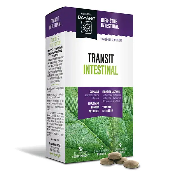 Dayang Trânsito Intestinal 30 comprimidos