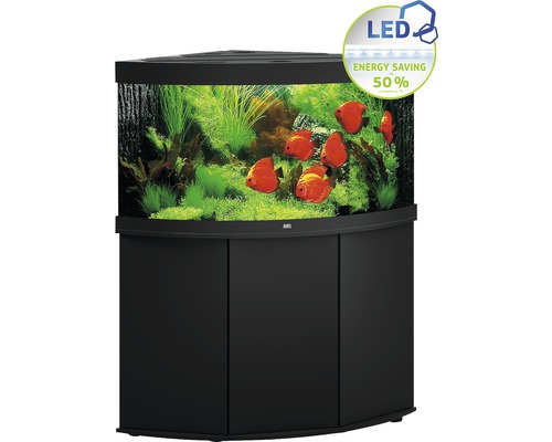 JUWEL Trigon 350 SBX aquariumcombinatie met LED-verlichting, filter, verwarming en zwarte kast