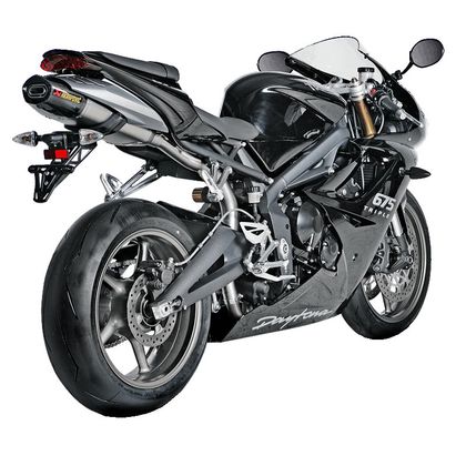 Silencieux Akrapovic Titane embout carbone