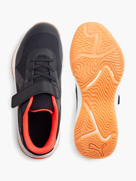 PUMA LUMINOUS V JR Fussballschuh Schwarz