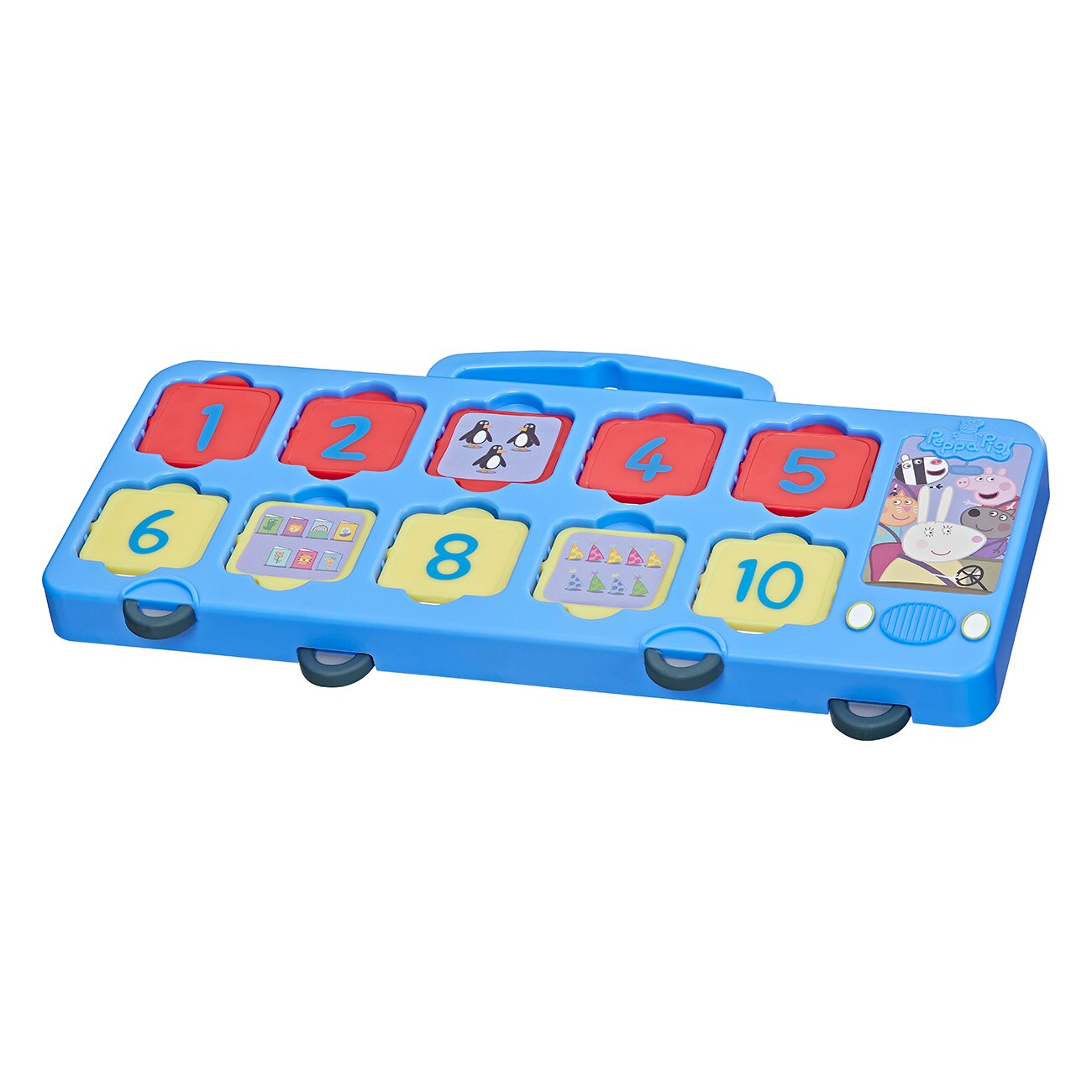 Hasbro Peppa Pig Peppas Zahlenspaß-Bus Mehrfarbig Lernspielzeug