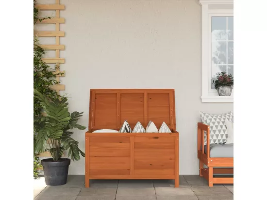 Boîte de rangement de jardin 99x49,5x58,5 cm bois massif sapin