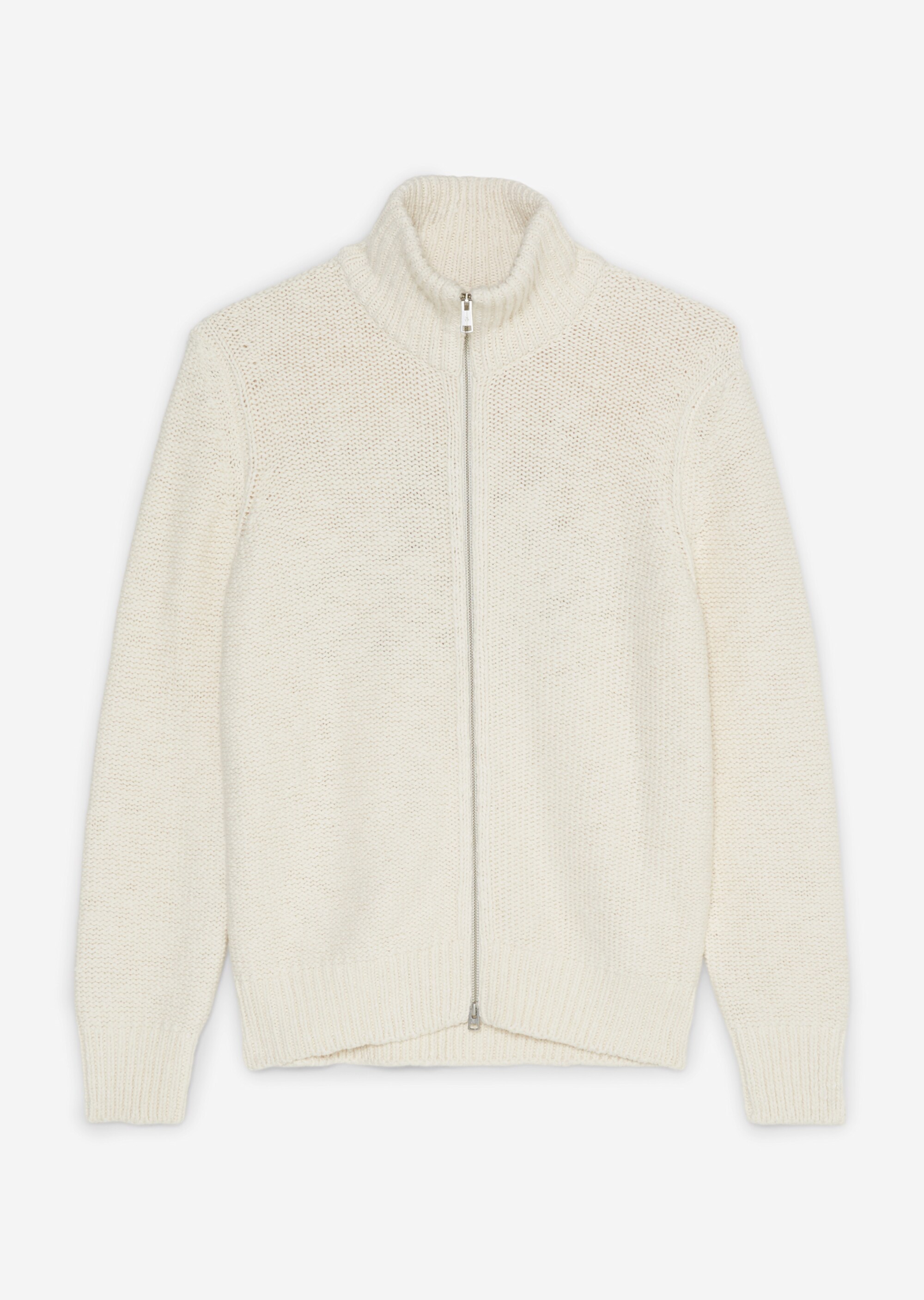 MO'P X CHEVIGNON Stehkragen-Cardigan regular mit Logo-Intarsien auf der Rückseite