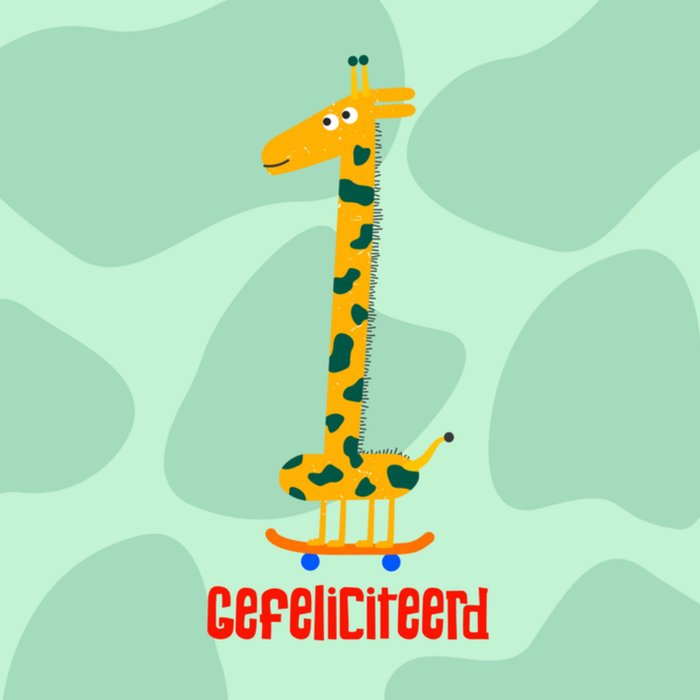 Greetz | Verjaardagskaart | Kind | Illustratie