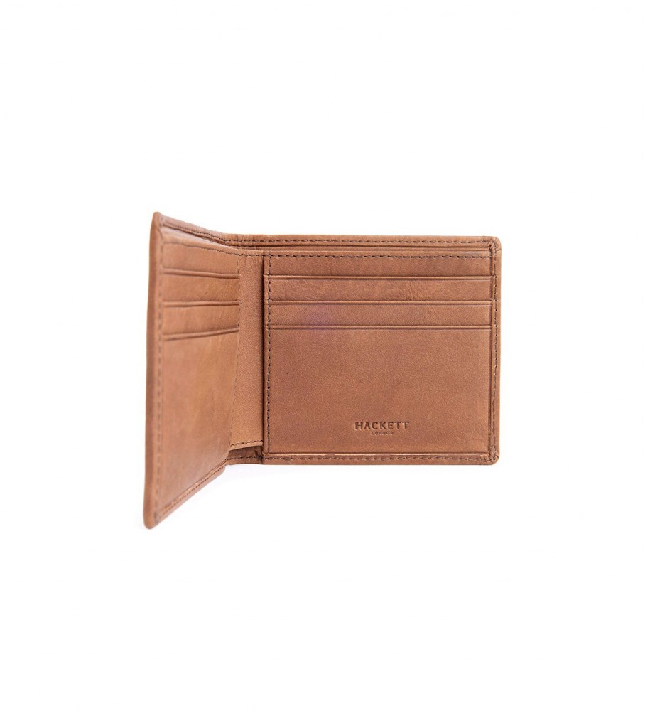 Carteira Hackett Oxford azul-marinho