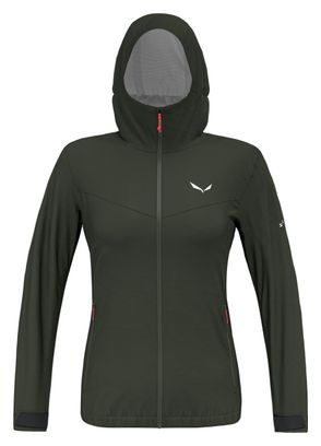 Veste Imperméable Femme Salewa Puez Aqua Khaki