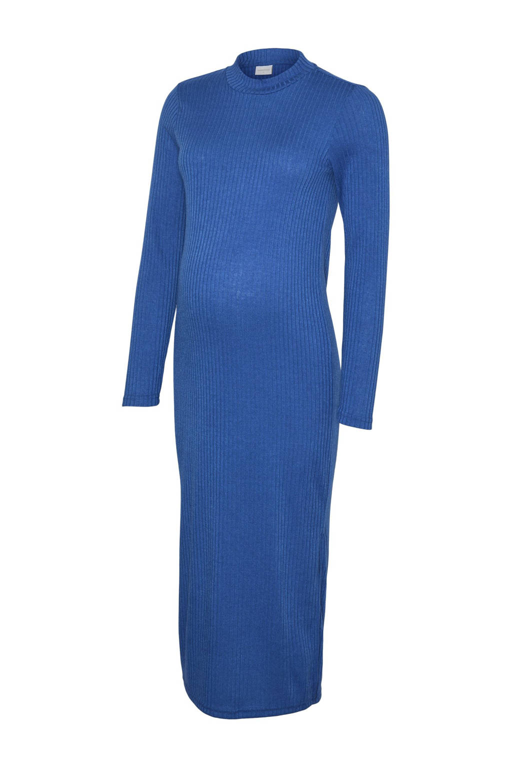 MAMALICIOUS zwangerschaps maxi jurk blauw
