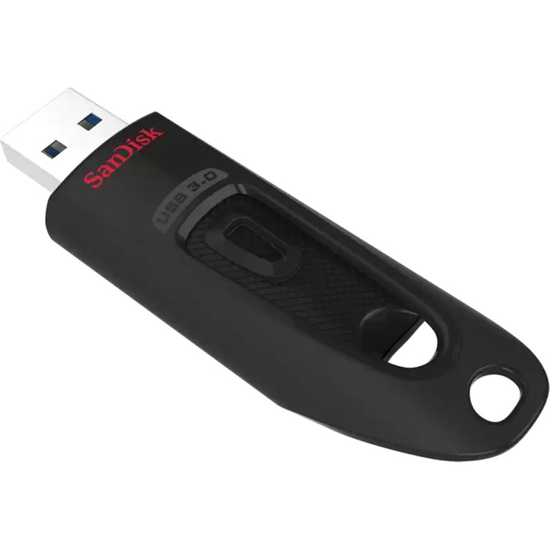 Sandisk clé USB Ultra 64 Go Usb 3.0 (Usb-A) Noir