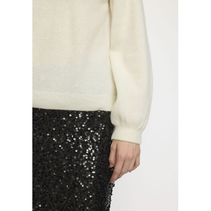 Soft Rebels SRAllison knit Arctic wolf