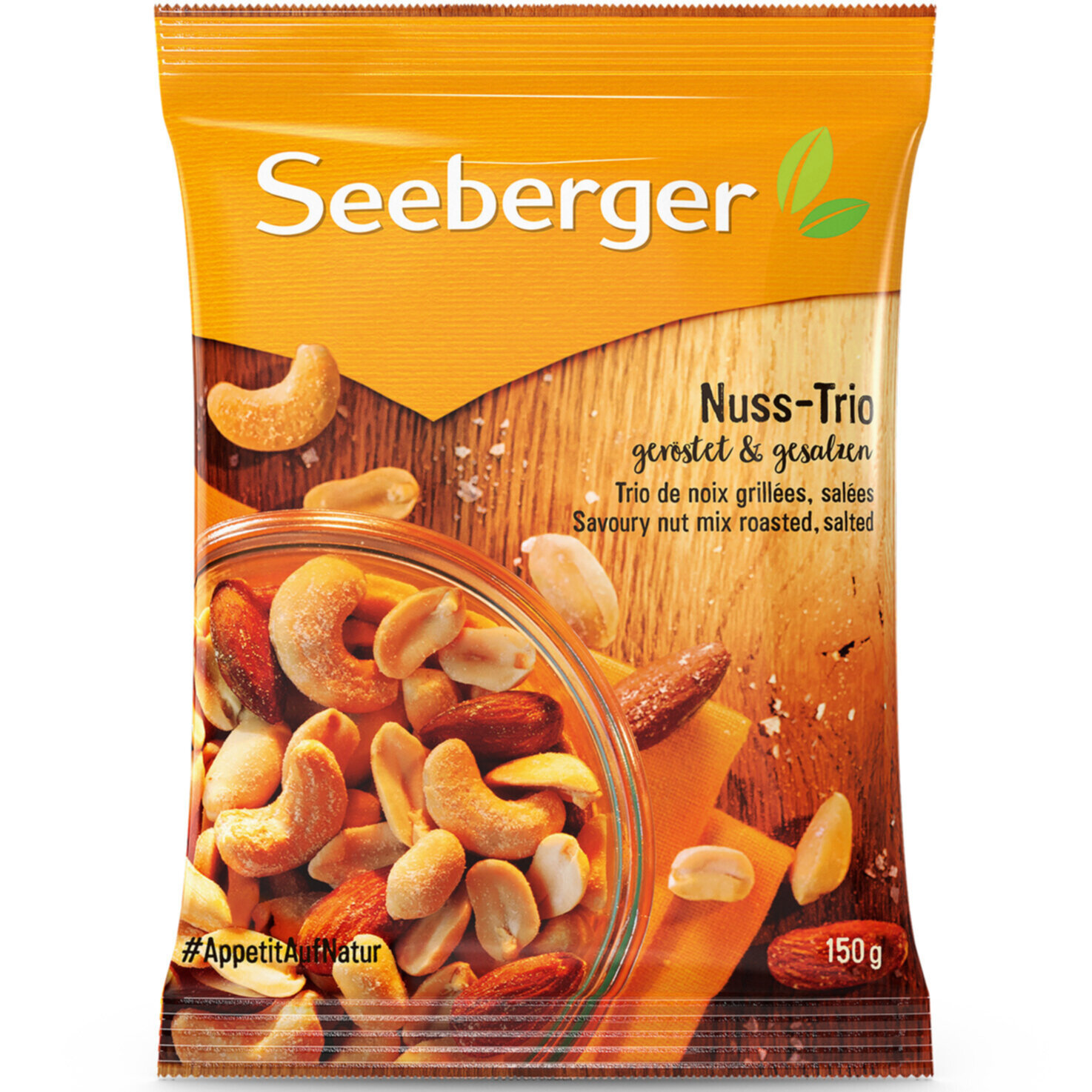Seeberger Nuss-Trio geröstet