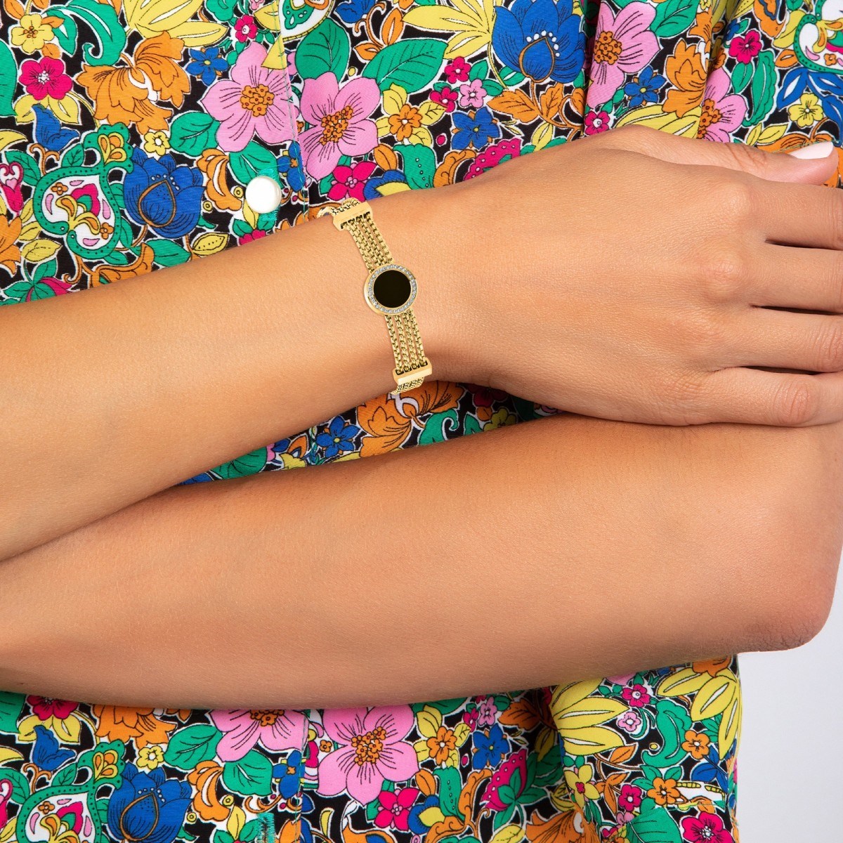 Bracelet en acier inoxydable par SC Bohème