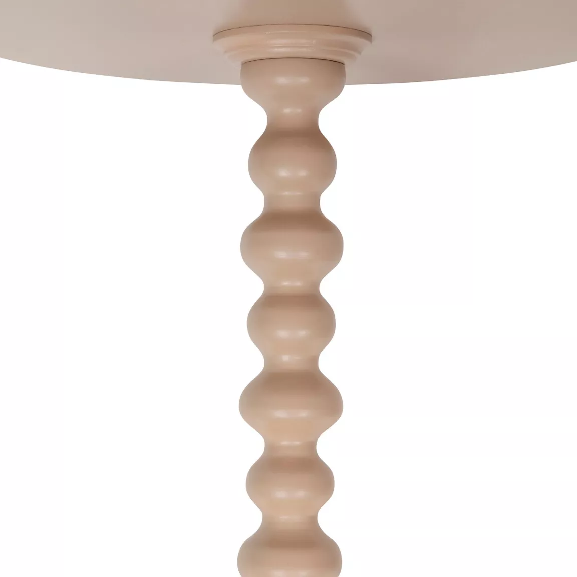 Table à café ronde en bois (H50 cm) Alix Noisette