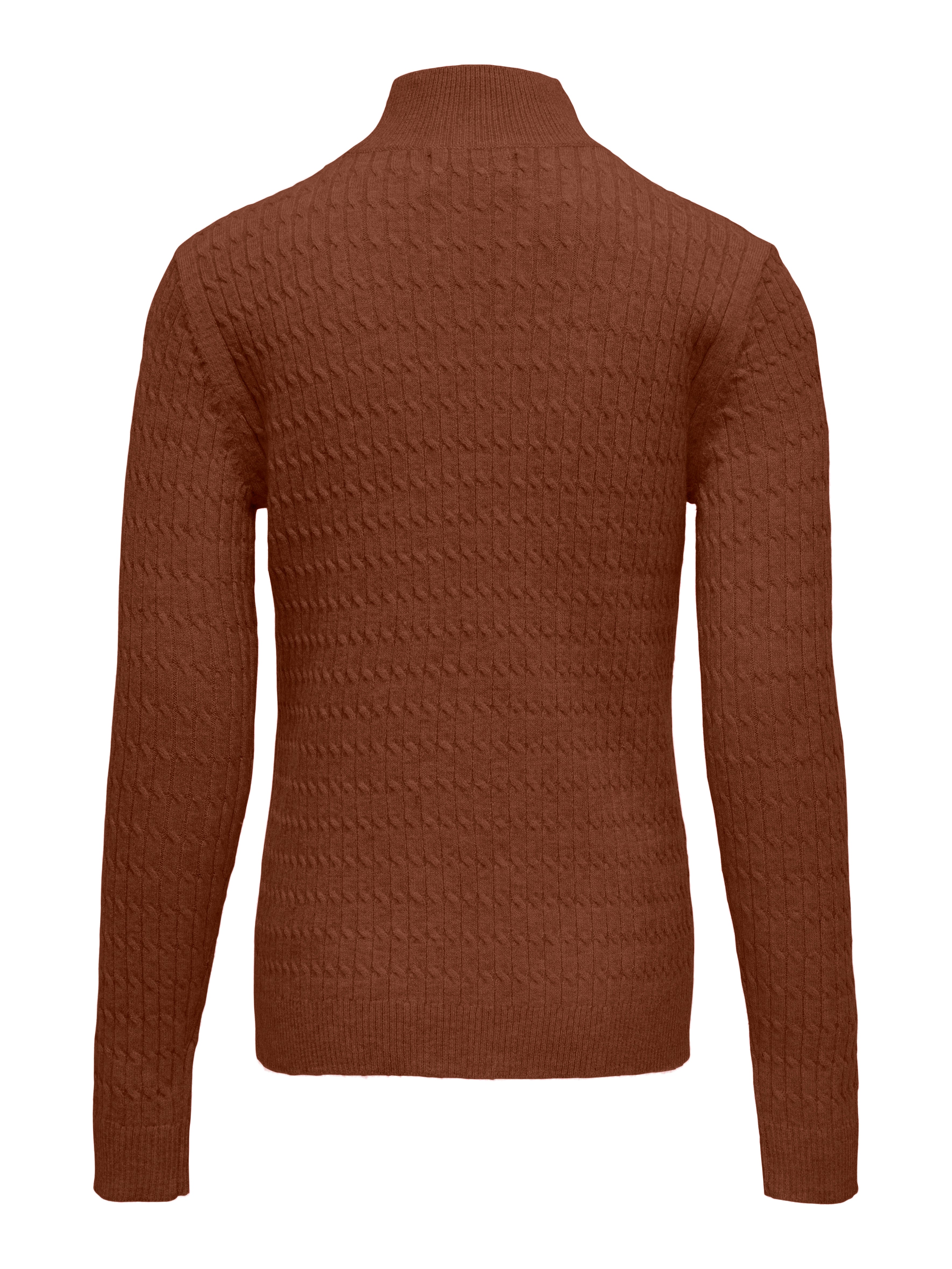 KOGLINA Strickpullover Cherry Mahogany