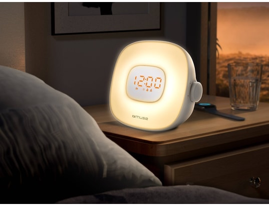 MUSE - Radio réveil luminothérapie ML 198 CR
