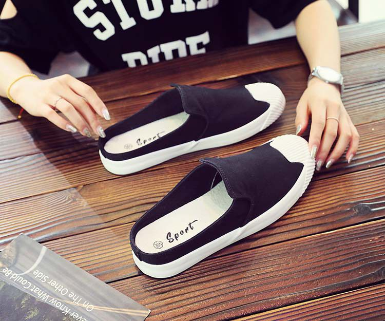 Solejoy - Canvas muiltjes sneakers