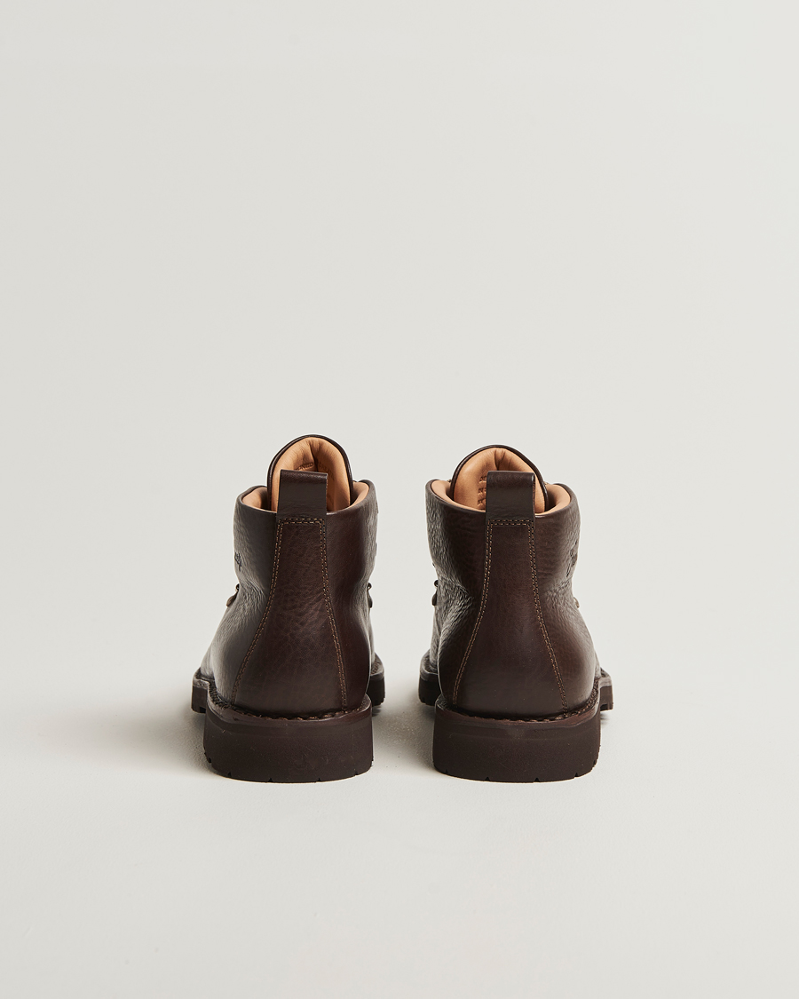 Fracap M120 Grained Leather Boot Dark Brown