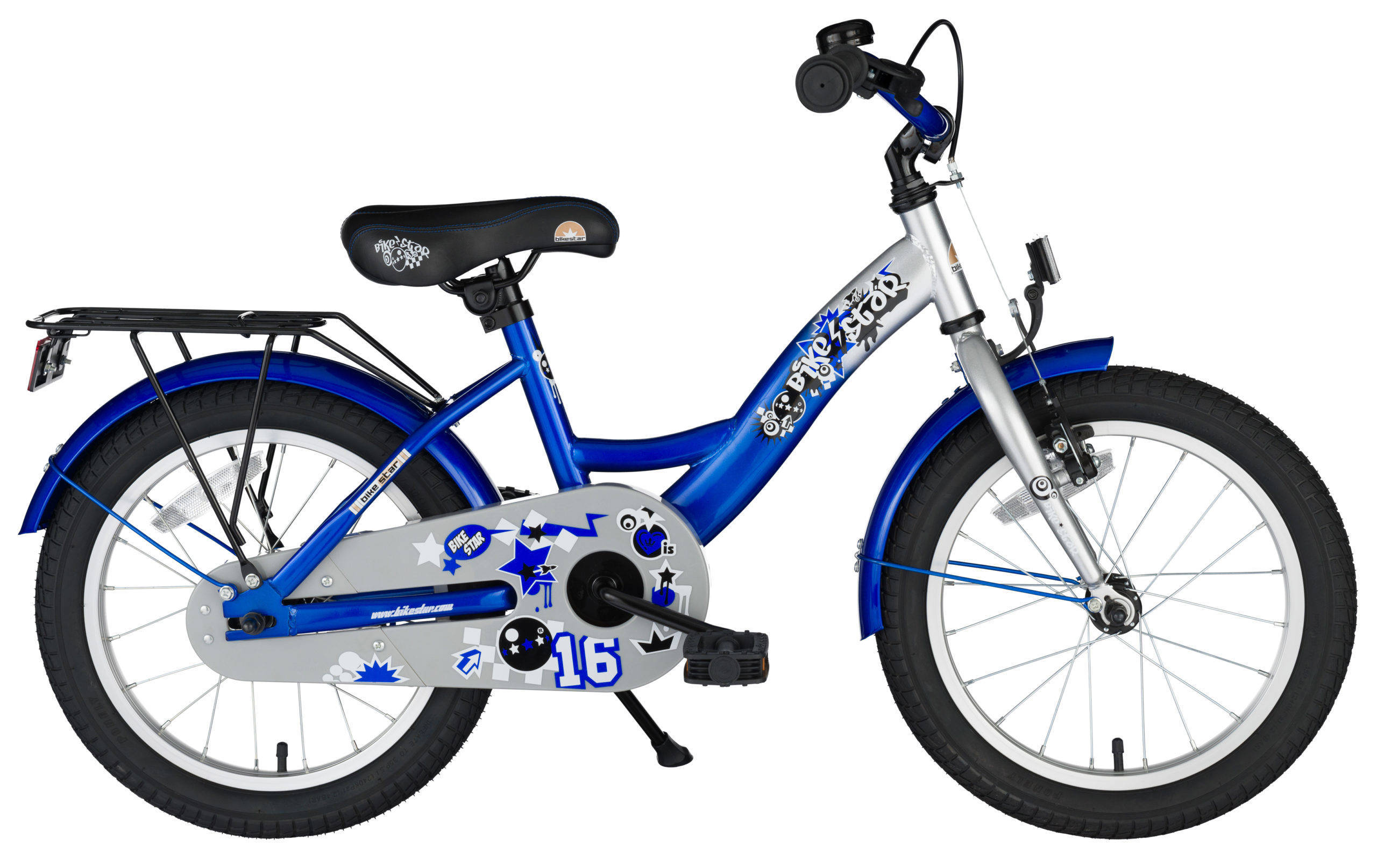 BikeStar Classic kinderfiets 16 inch blauw