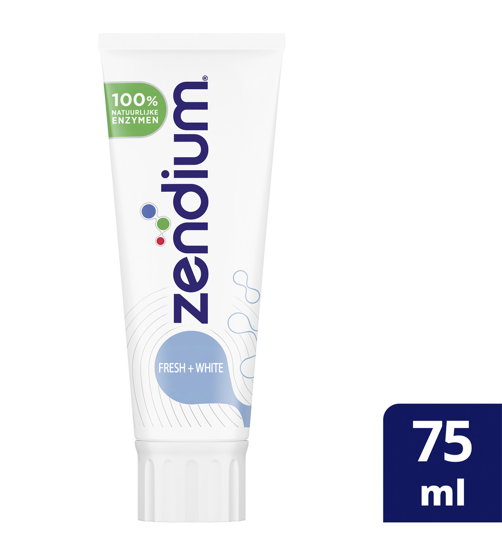 Zendium Tandpasta fresh & white (75 ml)