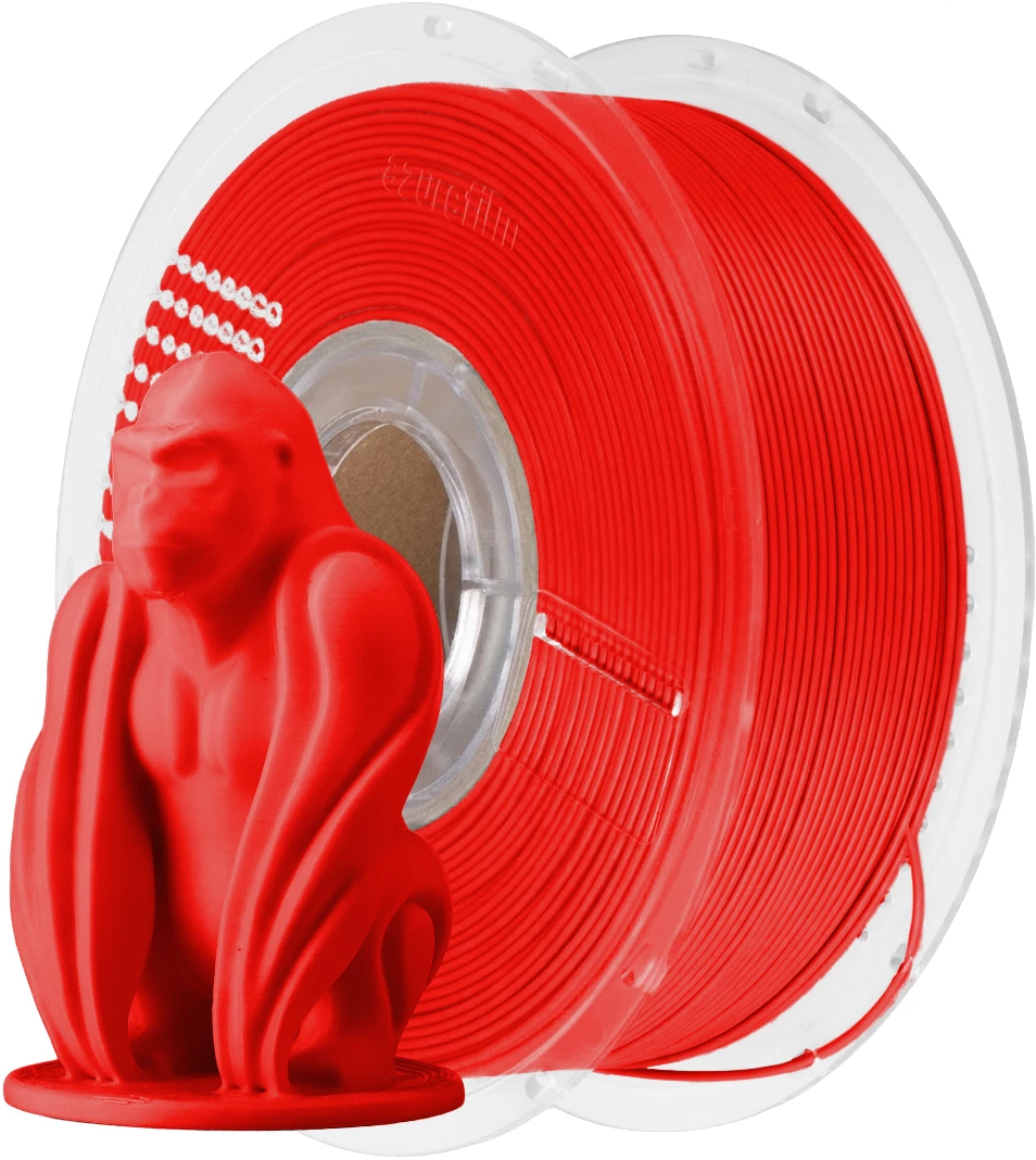 AzureFilm  PLA Strongman Red, 1,75 mm / 1000 g    Qualitativ hochwertiges & widerstandsfähiges PLA-Filament