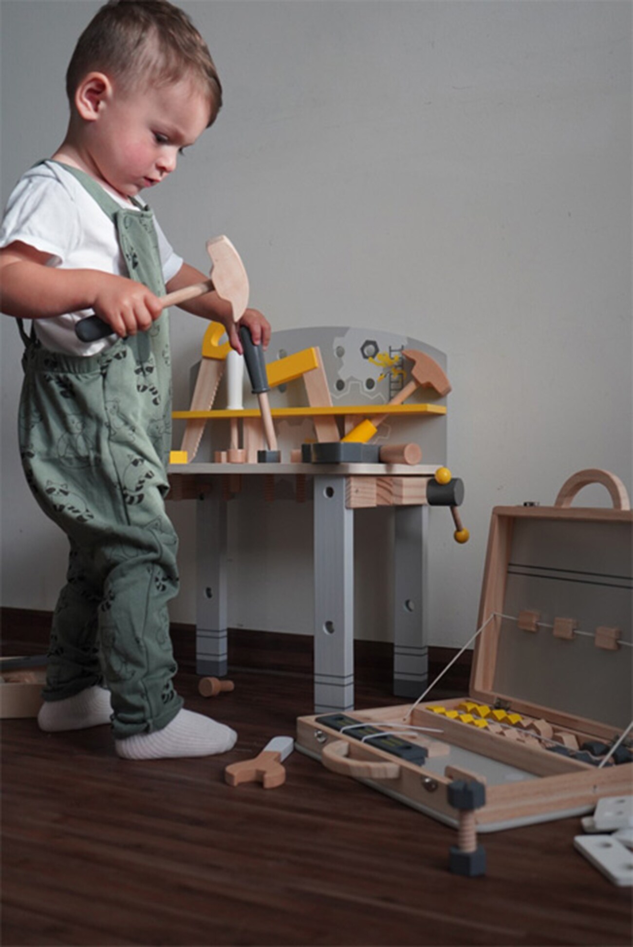 Small Foot Werkbank Kompakt Miniwob 11805 Mehrfarbig Spielwerkbank