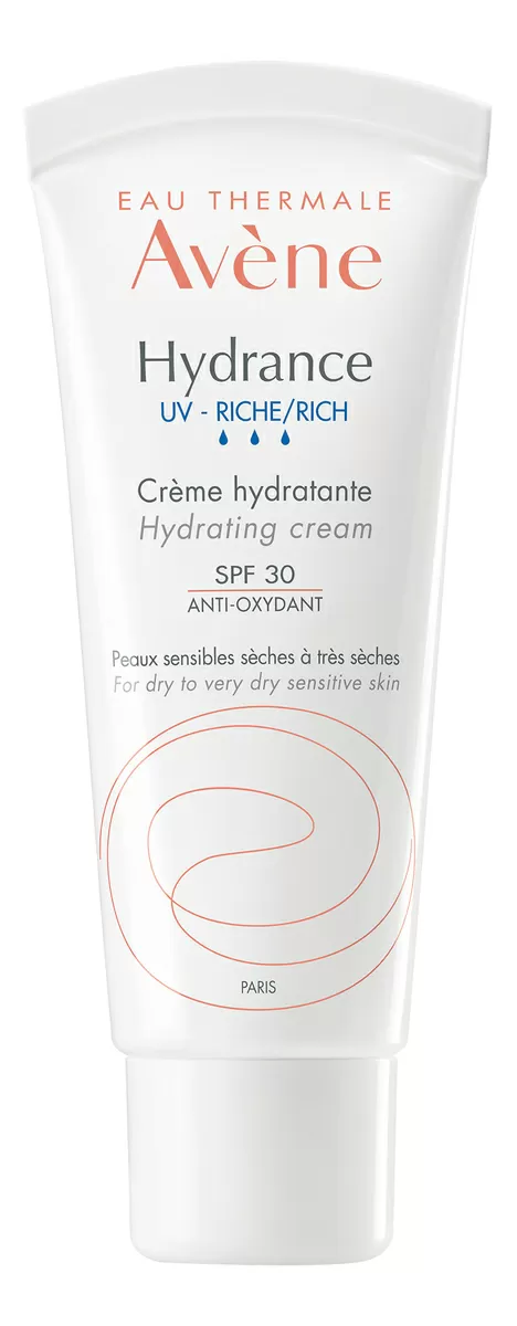 Avène Hydrance UV Rich Hydrating Cream SPF30 - 40 ml.