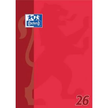 Oxford Schulblock,90 g/qm, A4, 5mm kariert/Rand, 50 Bl., Optik Paper®