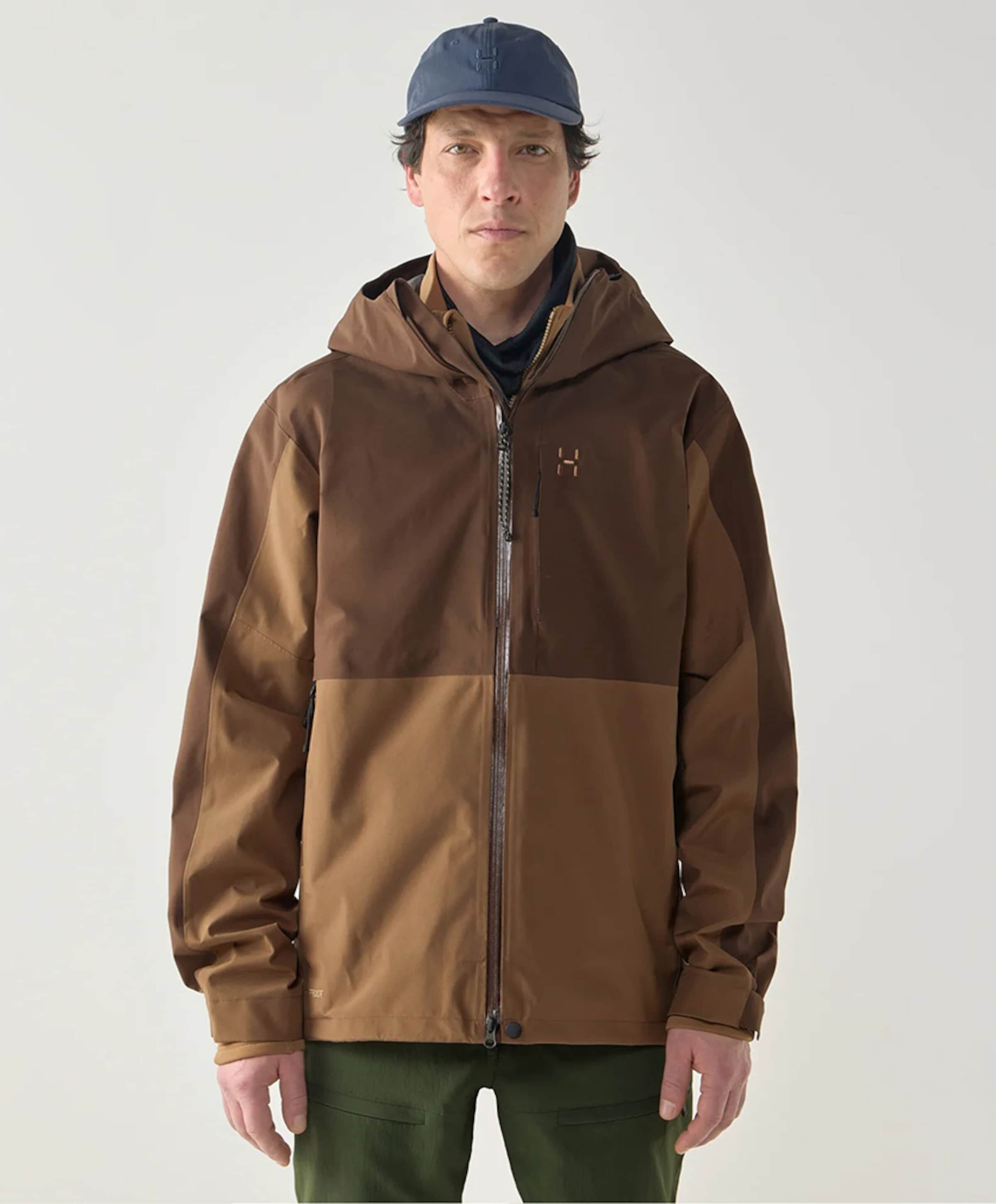 Haglöfs Heren ski-jas bruin
