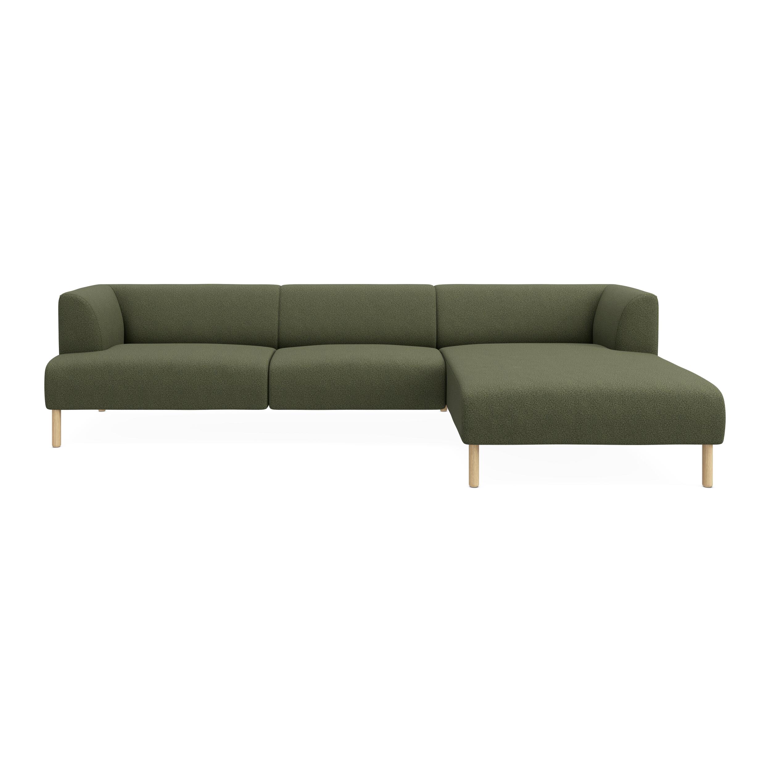 Teron højrevendt sofa med chaiselong