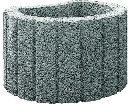 Plantenring LusoFlor® grijs 48 cm x 38 cm x 30 cm