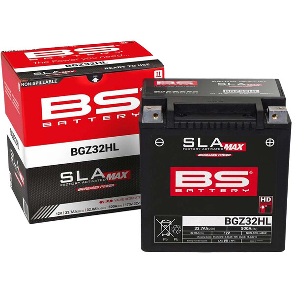 BS Battery - Batterie BGZ32HL SLA Max