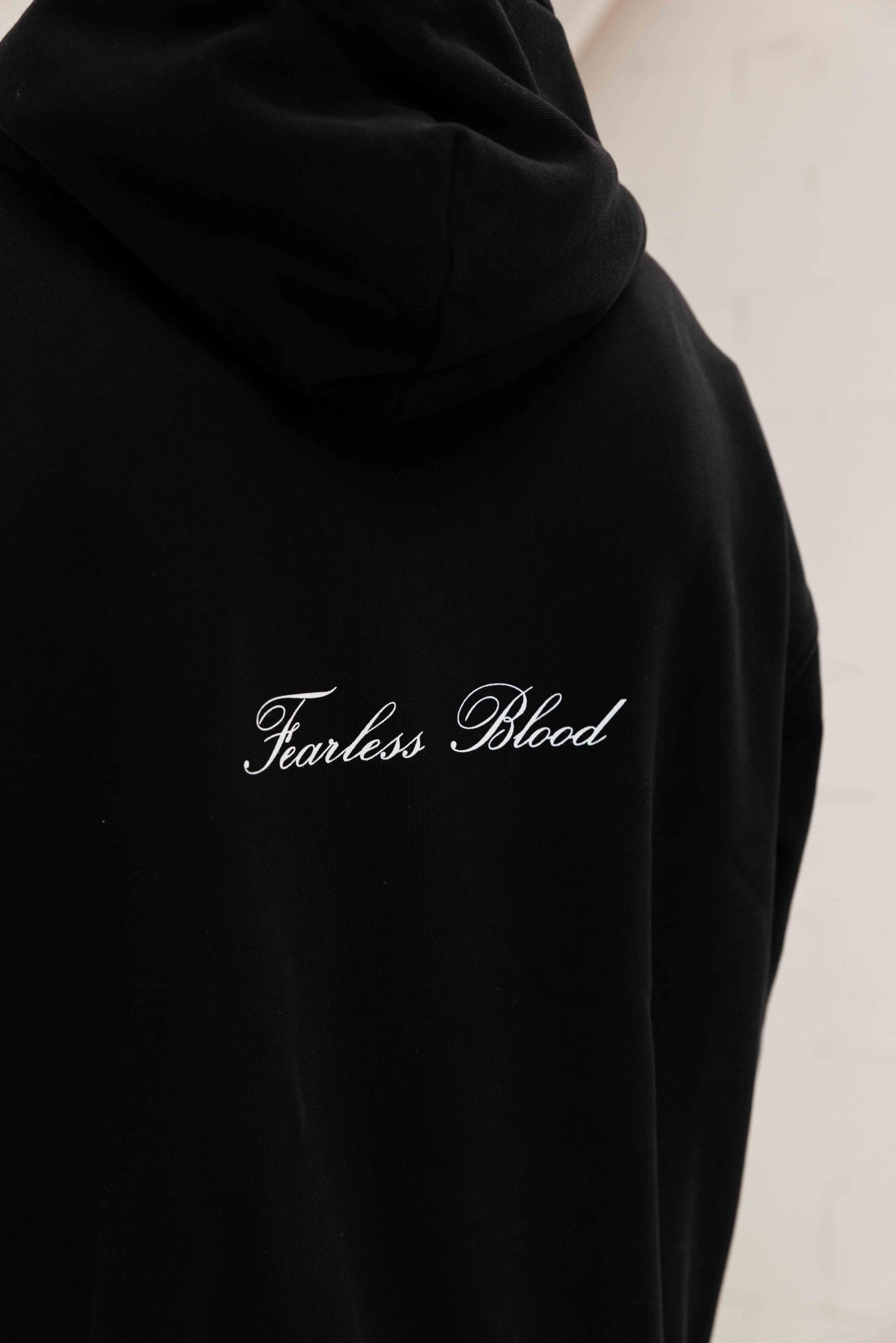 Fearless Blood Justin Hoodie Heren Zwart